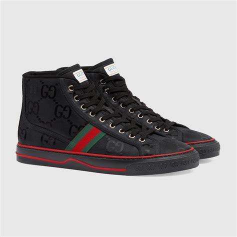 mens gucci shoes high tops|Gucci off the grid sneaker.